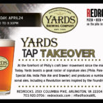 Yards tap takeover flyer