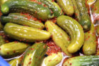 Kicky Kosher pickles