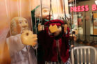 Marionettes on display at Puppet Heaven