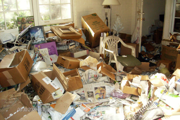 An example of a hoarding case in Arlington County (photo courtesy Arlington Department of Human Services)