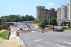 The construction wrapping up at Route 50 and N. Courthouse Road
