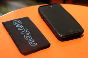 OnYou's iPhone case and magnet