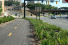 The completed Route 50/N. Courthouse Road/10th Street N. interchange