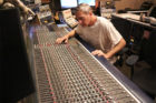 Inner Ear Studio owner Don Zientara at work at Inner Ear Studios