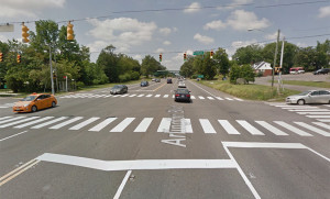 Route 50 at Irving Street (photo via Google Maps)