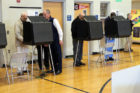 Voting booths on 11/4/14