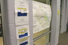 Precinct map and sample ballots at Washington-Lee High School