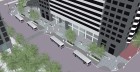Rendering of changes proposed for N. Stuart Street