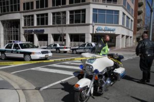 The area around Everest College in Ballston has been evacuated due to a bomb threat