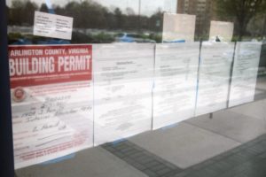 Site of a future urgent care clinic in Pentagon City