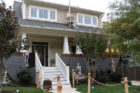 Halloween decorations of N. Jackson Street