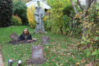 Halloween decorations of N. Jackson Street