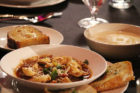 Soup and salad round