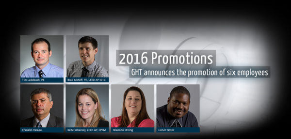 Arlington-Based GHT Limited Announces the Promotion of Six Staff Members