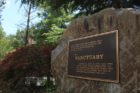 "The Sanctuary" plaque near Madison Community Center