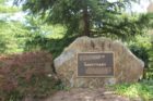 "The Sanctuary" plaque near Madison Community Center