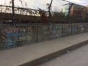 Post-election message from Washington-Lee students on the Stafford Street bridge