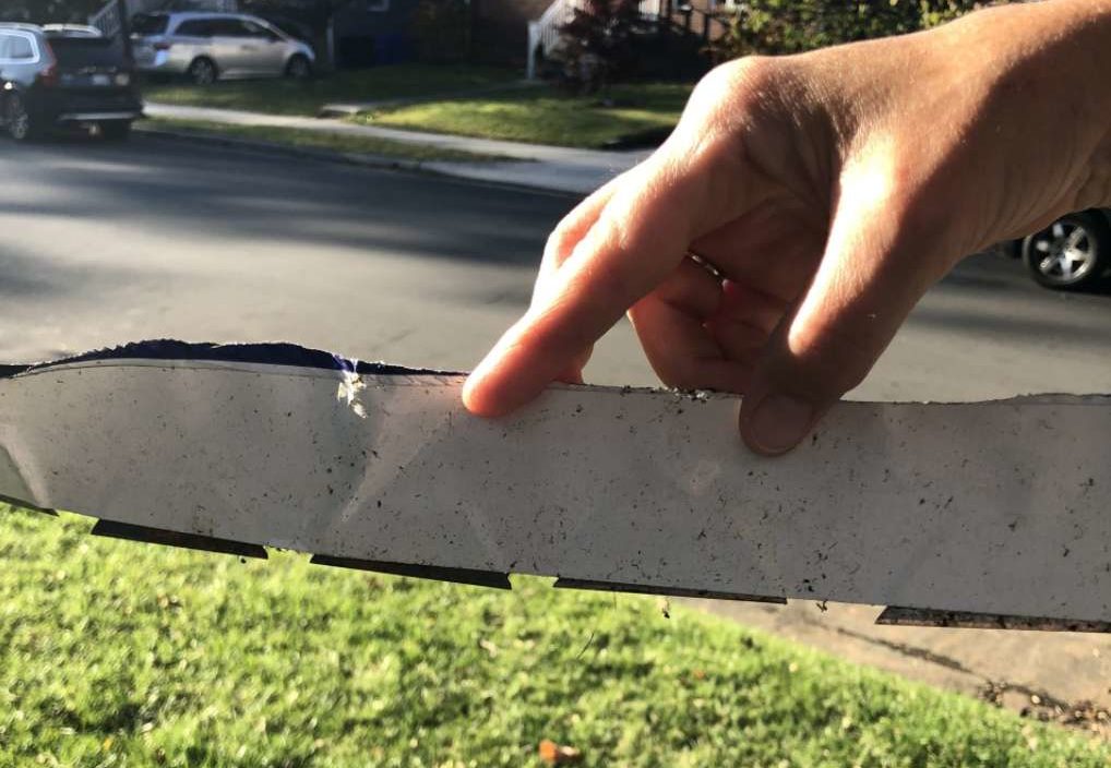 BREAKING: Police Investigating Razor Blades Taped to Political Sign ...