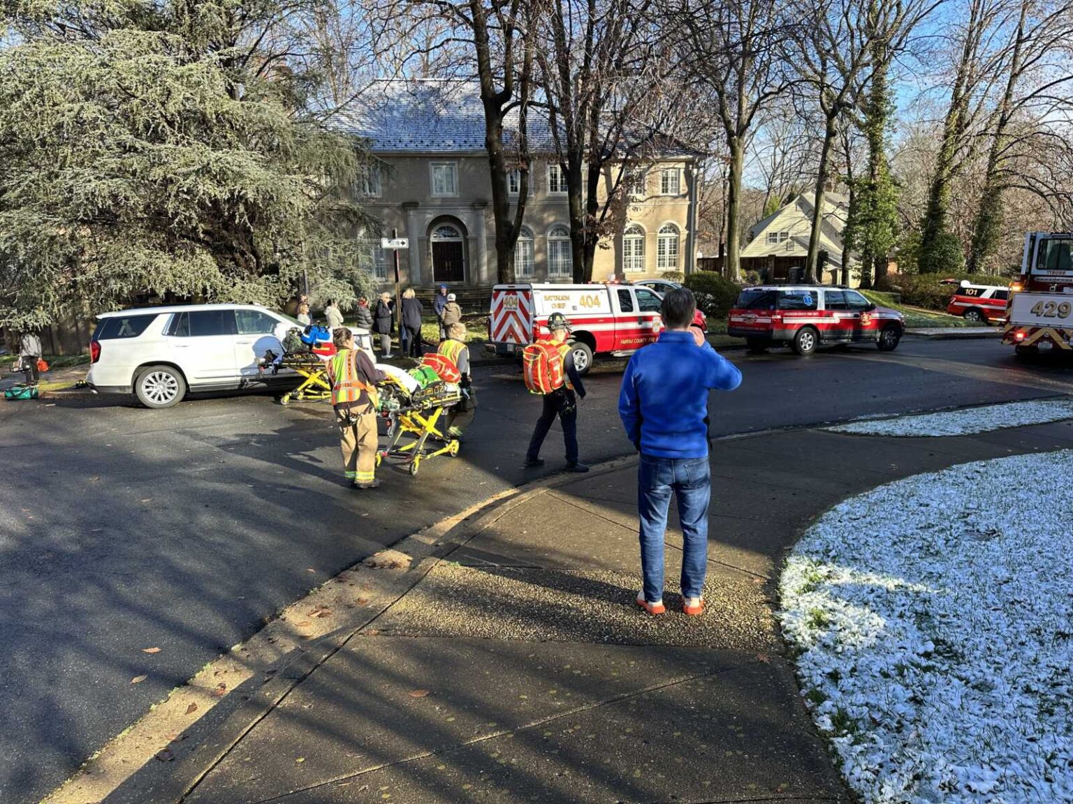 NOW: Large response to fatal house fire near Arlington border in McLean ...