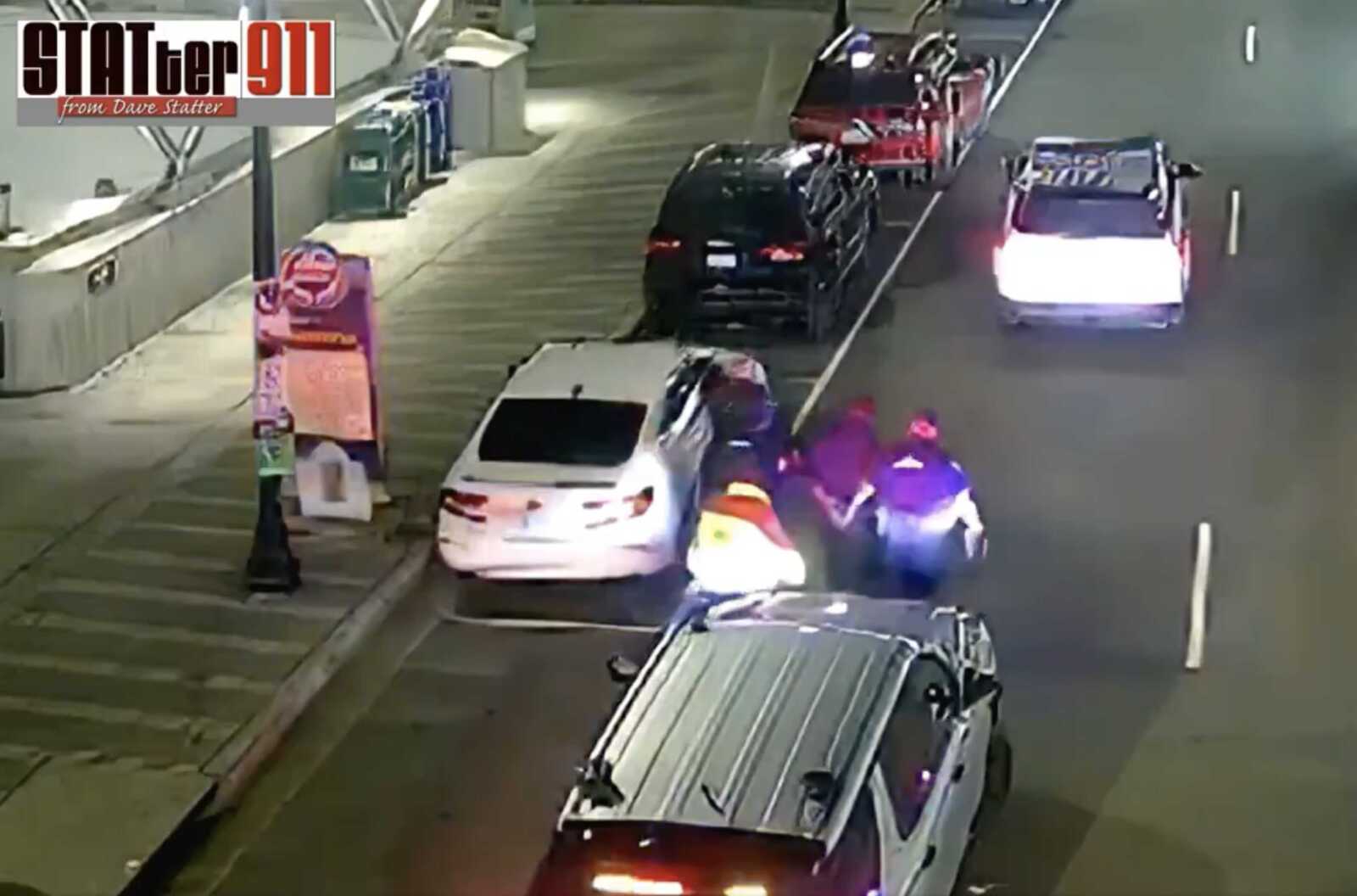 Video: Suspect arrested after drunken gun brandishing outside Clarendon ...
