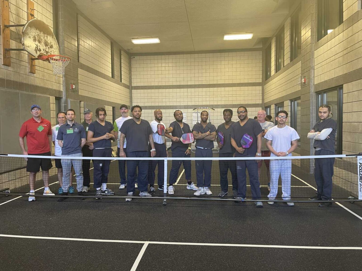 Arlington pickleball enthusiasts join inmates at second jail tournament