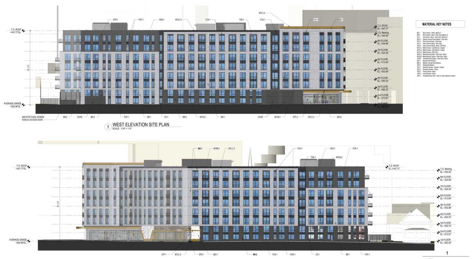 New renderings show apartment building proposed to replace Clarendon ...