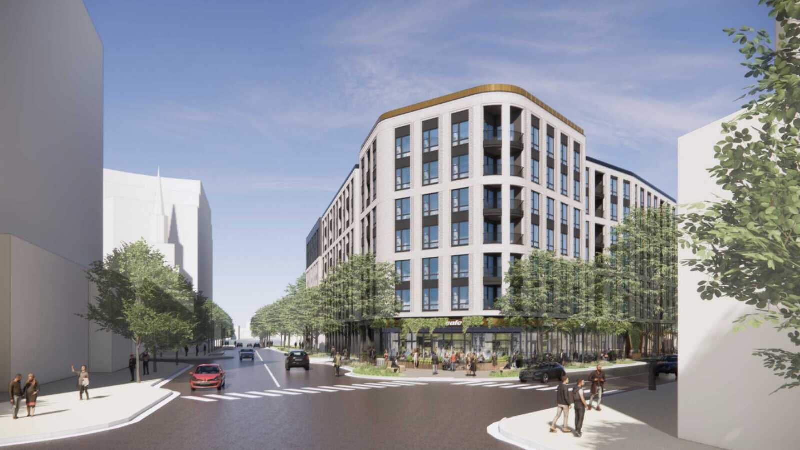 Demolition begins next week in Clarendon redevelopment project | ARLnow.com
