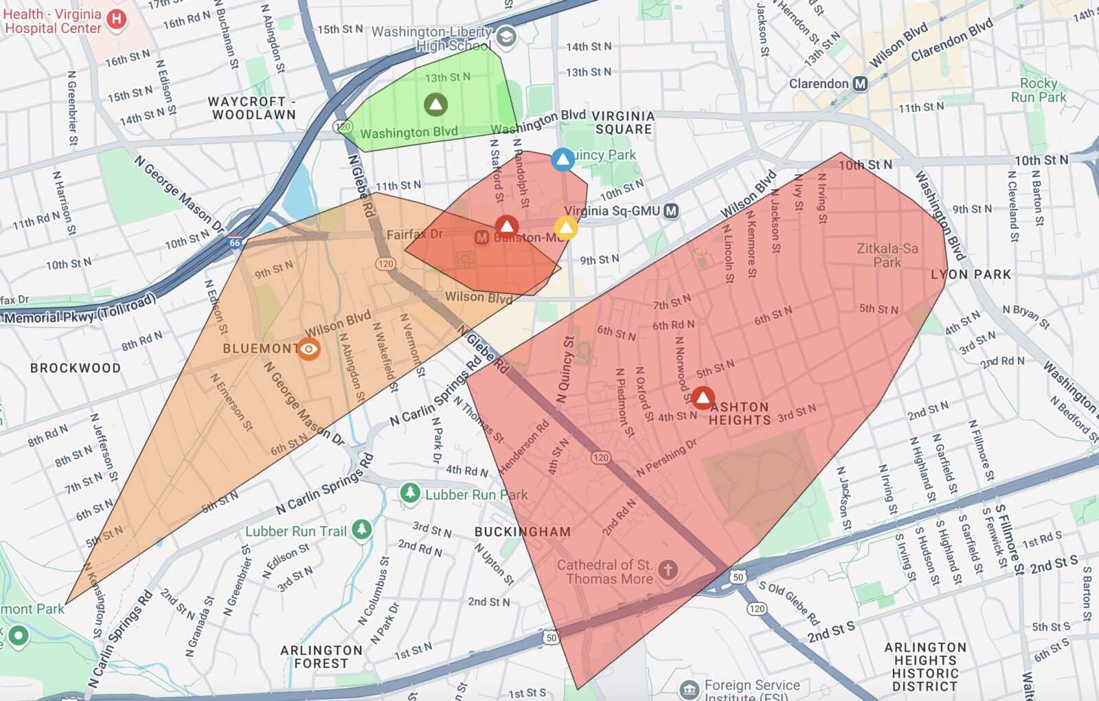 NOW: Large power outage in Ballston area | ARLnow.com