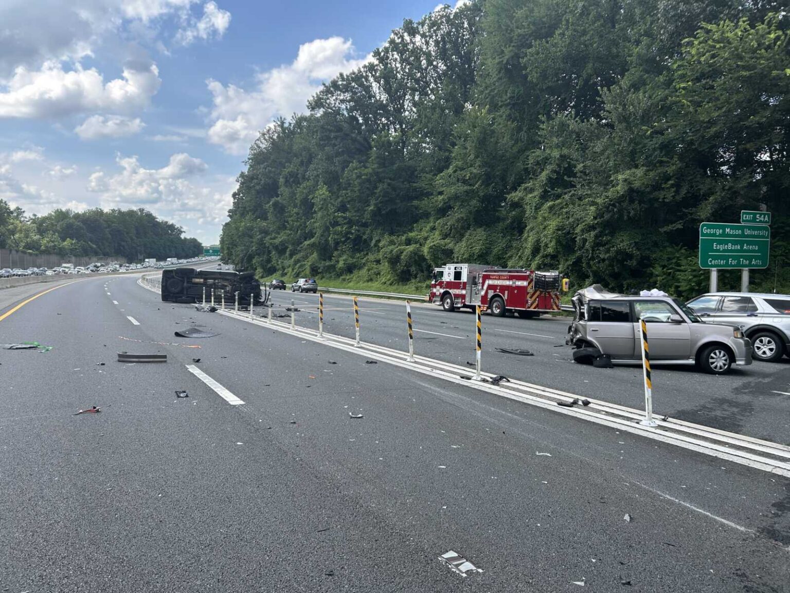 Arlington woman killed in five-vehicle crash on Capital Beltway ...