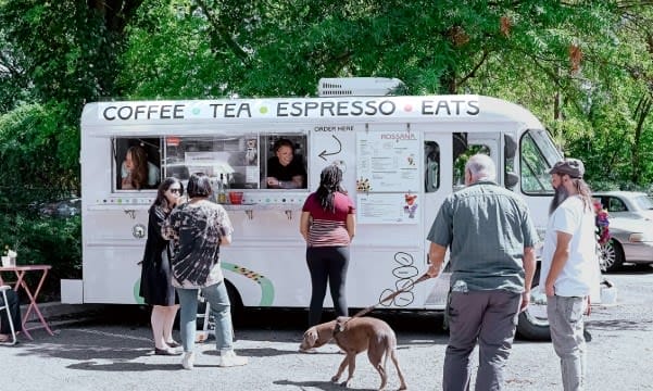 Rossana Coffee at SPARK! art market on Sunday, 5/3 (photo courtesy: Stayarlington.com)