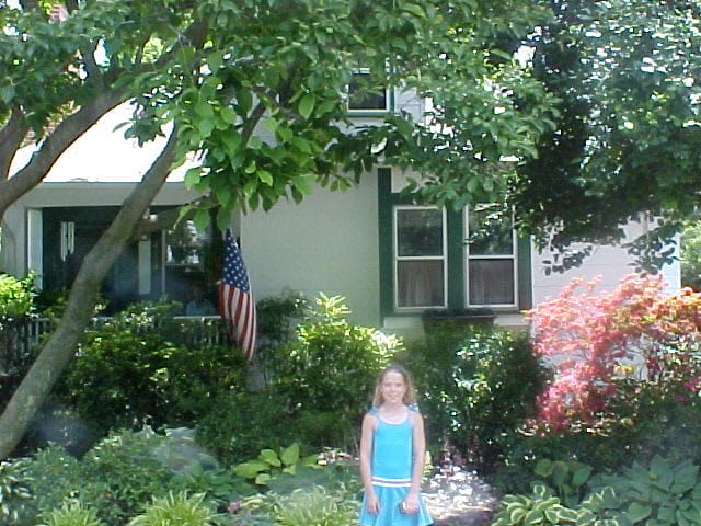 Standing out front my great-great-great grandparent’s house in Barcroft, 2005