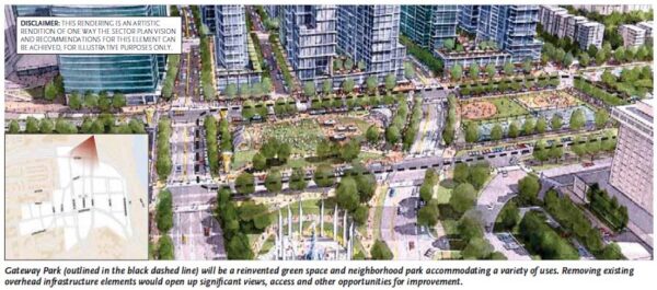 Image from The New "Condominium District"" Oriented Around Gateway Park in Rosslyn