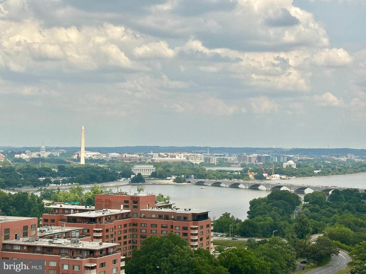 View from a private balcony of an 18th floor unit currently for sale at the Belvedere, listed by Renata Briggman, RLAH Real Estate