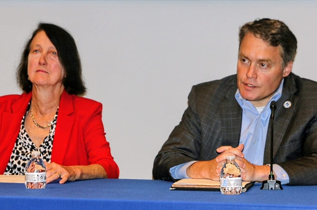 County Board candidates debate tax burdens, housing and e-bikes at first debate