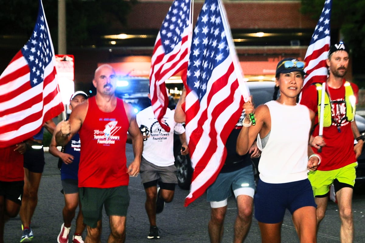 Falls Church hosts runners in 485-mile relay remembering 9/11