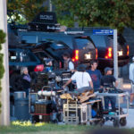 Transformers 3 filming at the Air Force Memorial (photo by Stephen McCay)
