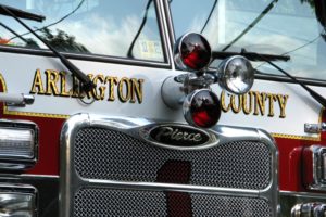 Arlington County fire truck