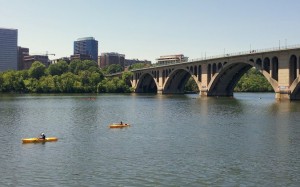 Sunny Sunday in Rosslyn (photo by Katie Pyzyk)