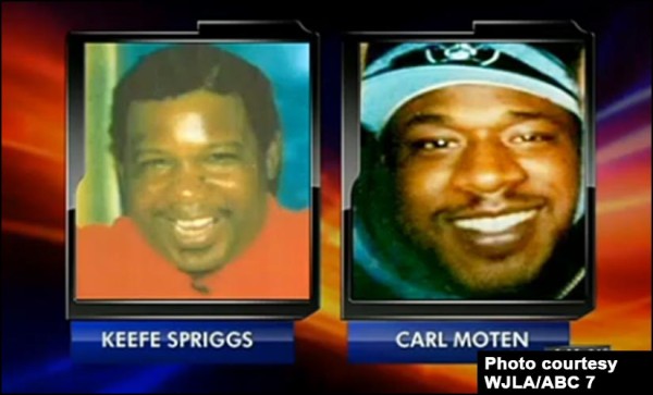 Keefe Spriggs (left) and Carl Moten (right)