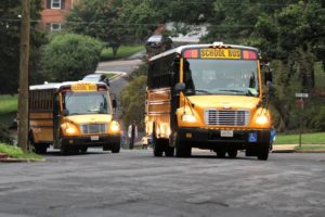 Arlington County school buses