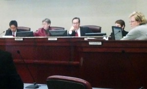 Arlington County Board members on Dec. 8, 2012