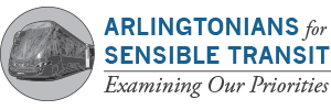 Arlingtonians for Sensible Transit logo