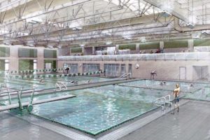 Sketch of the new Wakefield High School aquatics center Sketch of the new Wakefield High School aquatics center