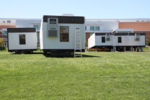 New trailer classrooms at Washington-Lee High School