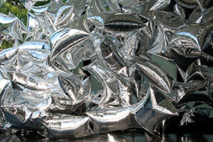 Andy Warhol's Silver Clouds (photo courtesy of Brandon Pass and Artisphere)