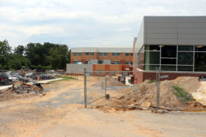 Yorktown High School construction site
