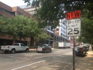 New speed limits on Clarendon Blvd