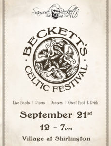 Becketts Celtic Festival poster